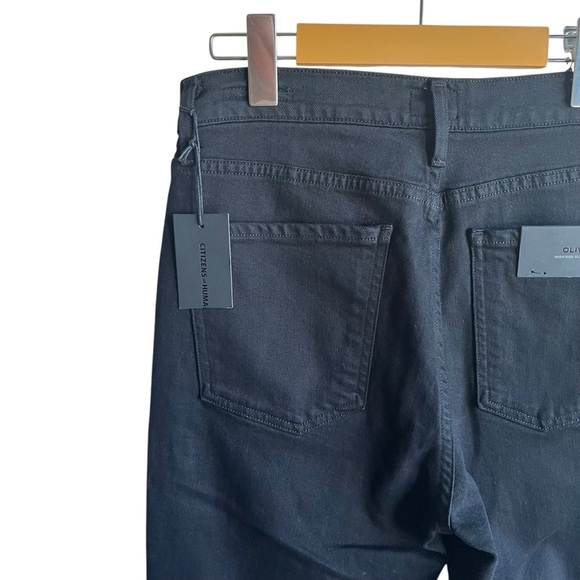 COH Olivia High Rise Slim Jeans Black Denim Size 27 NWT - Picture 8 of 13